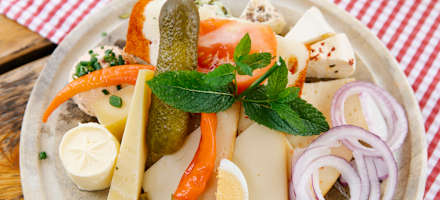 Sennerjausn auf der Lammersdorfer Hütte