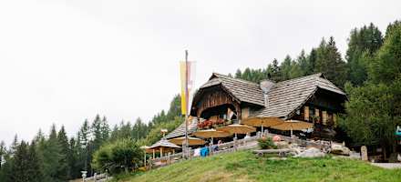Die Lammersdorfer Hütte auf 1.650 m
