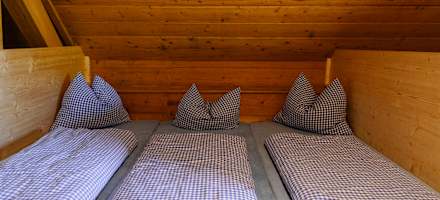 Der Winterraum der Langtalereckhütte