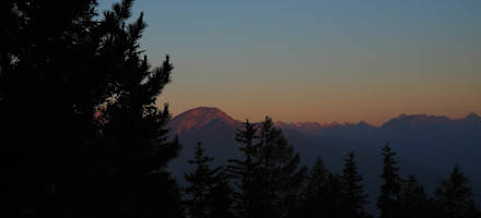 Morgenstimmung auf der Lanser Alm 