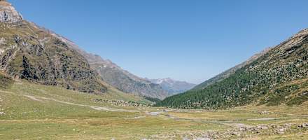 Die Lazinser Alm befindet sich am Talschluss von Pfelders.