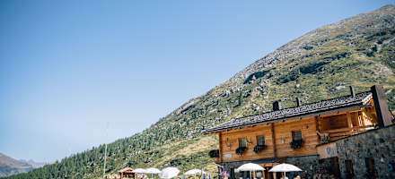 Die Lazinser Alm im Naturpark Texelgruppe