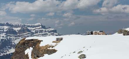Die Leglerhütte und die kleine Winterhütte