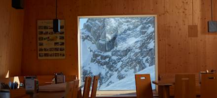 Innenräume in der Seethaler-Hütte