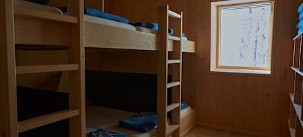 Schlafplätze in der Seethaler-Hütte