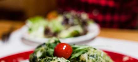 Spinatknödel auf der Lindauer Hütte