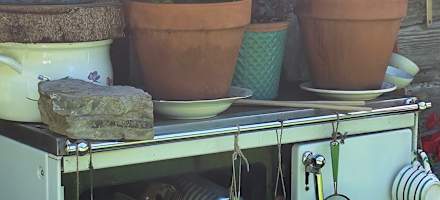 Alter Ofen bei der Lippenbauernhütte