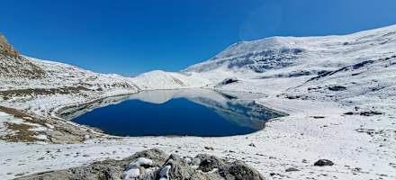 Wunderbare Seen in der Umgebung der Lischanahütte