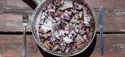 Heidelbeerscharrn auf der Loserhütte