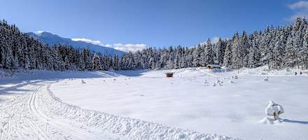 Loipe im Wildmoos bei der Lottenseealm