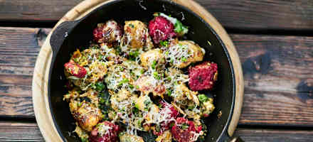 Knödelvariation auf der Söldenhütte