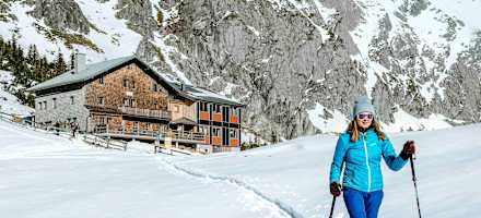 Mit Tourenskiern zum Carl-von-Stahl-Haus
