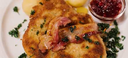 Schnitzel auf dem Madlenerhaus