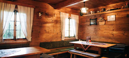 Die Stube der Maxhütte.