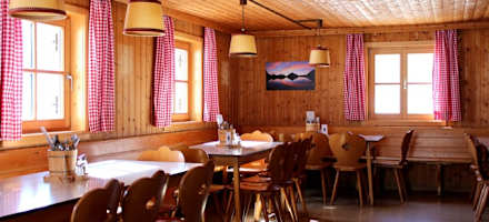 Memminger Hütte - Stube