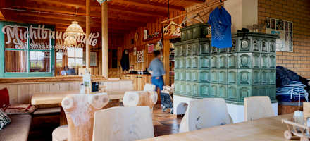 Die Gaststube der Michbauerhütte