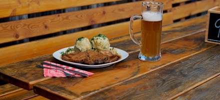 Knödel auf der Michlbauerhütte