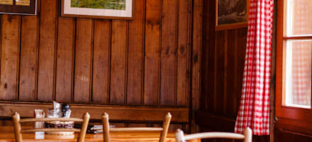 Die Stube auf der Millstätter Hütte