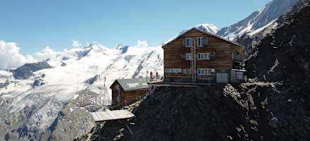 Die Mischabelhütte im Wallis