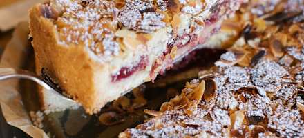 Kuchen auf der Mittenwalder Hütte