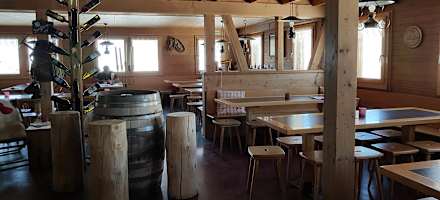 Die Mönchsjochhütte is die höchste bewartete Hütte der Schweiz.