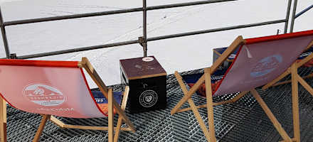 Der Blick von der Mönchsjochhütte.