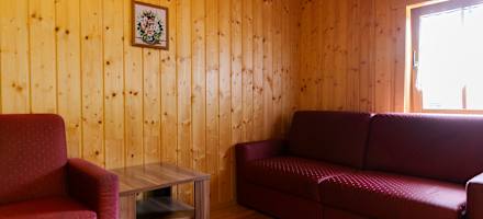 Die Stube der Möselalm