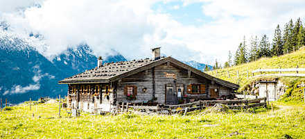 Die wunderschöne Lage der Mordaualm