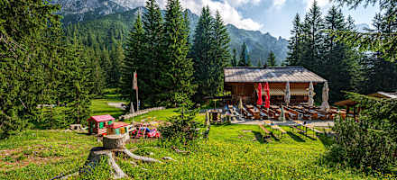 Neue Alplhütte - ein Ort der Ruhe