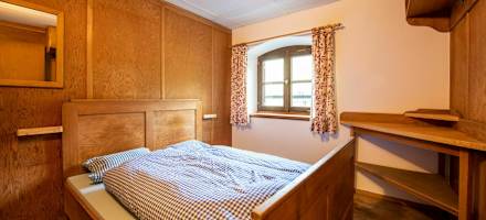 Zimmer in der Neuen Traunsteiner Hütte