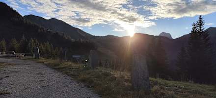 Aussicht von der Neuhornbachhaus