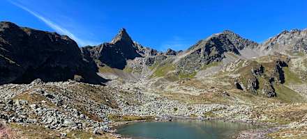 Einer der Seen bei der Niederelbehütte