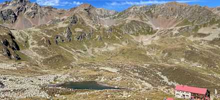 Blick auf die Niederelbehütte 