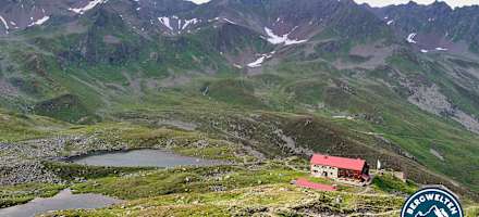 Die Niederelbehütte am Sess-See.