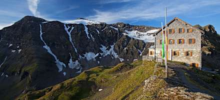Das Niedersachsenhaus mit dem Pröllgrat