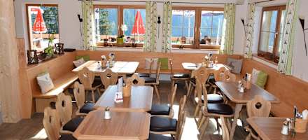 Stube in der Norderbergalm 