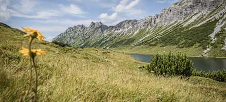 Mountainbiken bei der Hütte