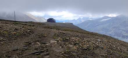 Die atemberaubende Lage der Oberwalderhütte