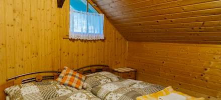 Eines der Zimmer auf dem Oskar-Schauer-Haus