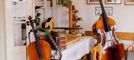 Die Gaststube des Oskar-Schauer-Hauses