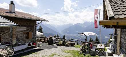 Schöner Blick von der Patscher Alm