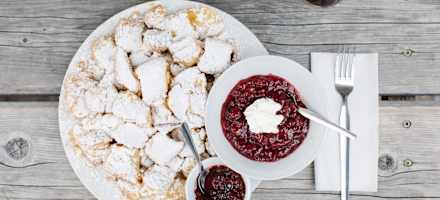 Der Kaiserschmarrn auf der Pfaffenhofener Alm.