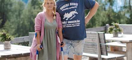 Die Hüttenwirte, der Pfaffenhofener Alm, Sandra und Stefan Gast