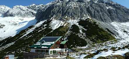 Die Pfeishütte im Karwendel