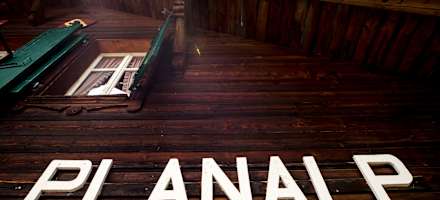 Die Fassade der Planalp