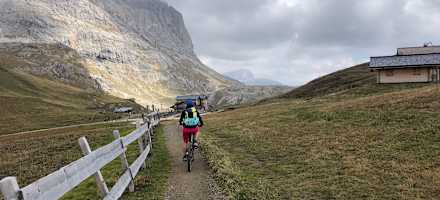 Auf den letzten Metern zur Plattkofelhütte