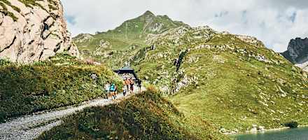 Am Weg zur Wolayersee-Hütte