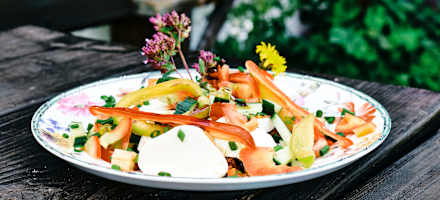 Köstlichkeiten auf der Puglalm