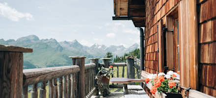 Der Balkon der Roaner Alm