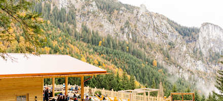 Die wunderschöne Lage der Rohrkopfhütte